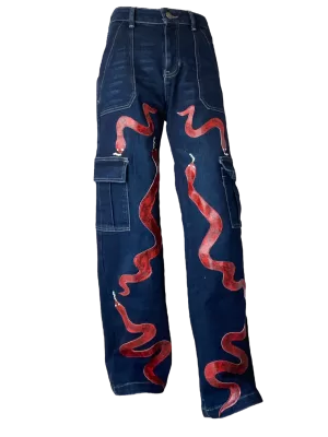 Pantalon con detalles bordados a mano (copia)