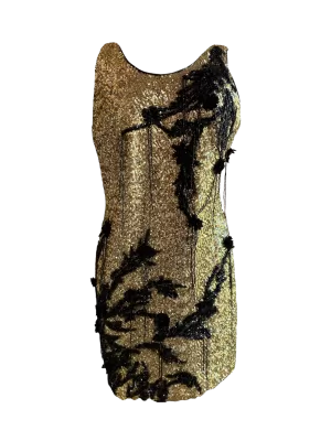 Vestido de lentejuela bordado