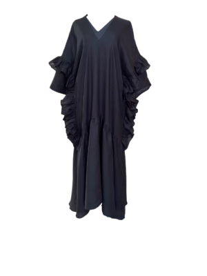 Vestido Estilo Huipil Con Olan